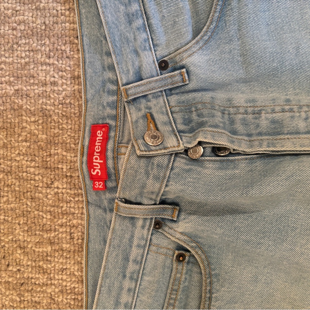Supreme Light Blue Men's Jeans